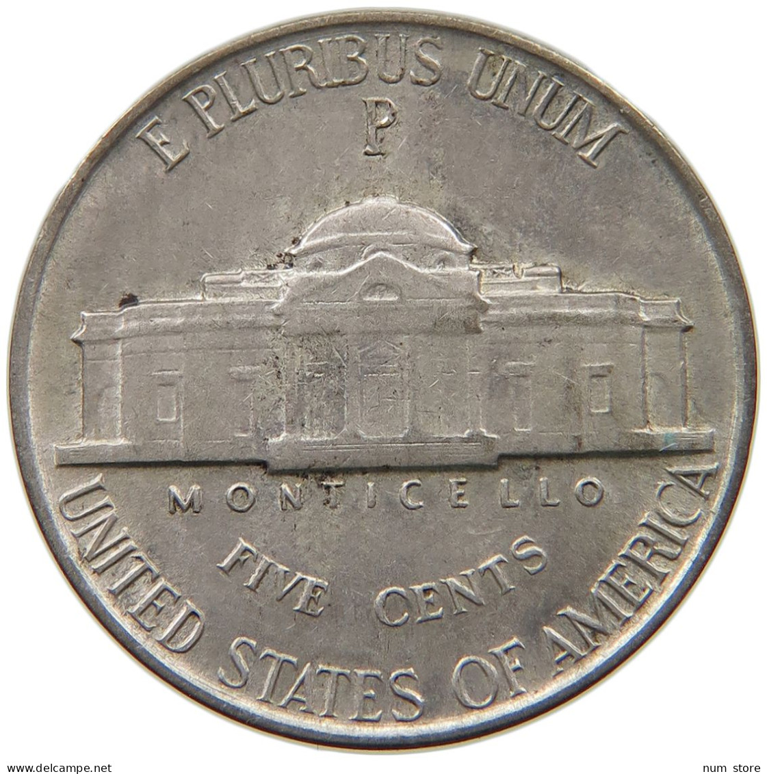 UNITED STATES OF AMERICA NICKEL 1945 P JEFFERSON #a034 0827 - 1938-…: Jefferson