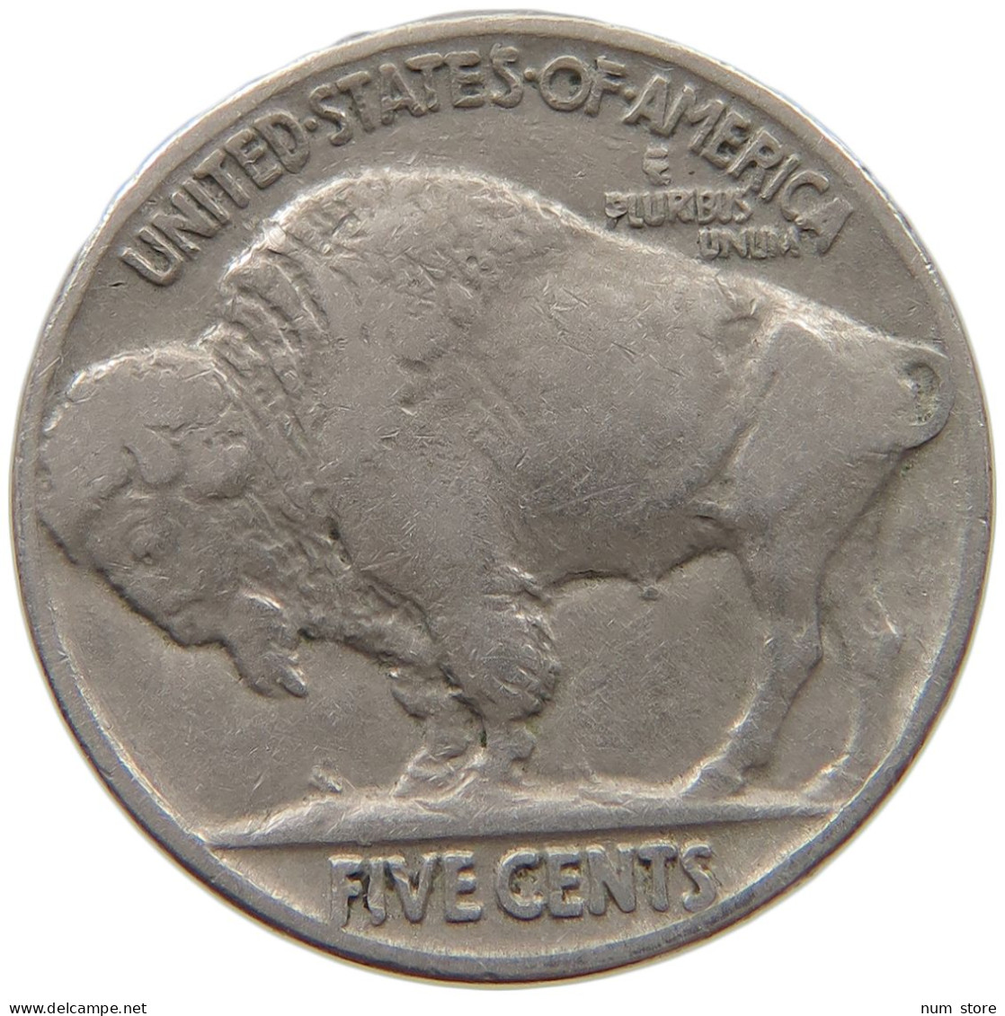 UNITED STATES OF AMERICA NICKEL 1937 BUFFALO #c071 0205 - 1913-1938: Buffalo