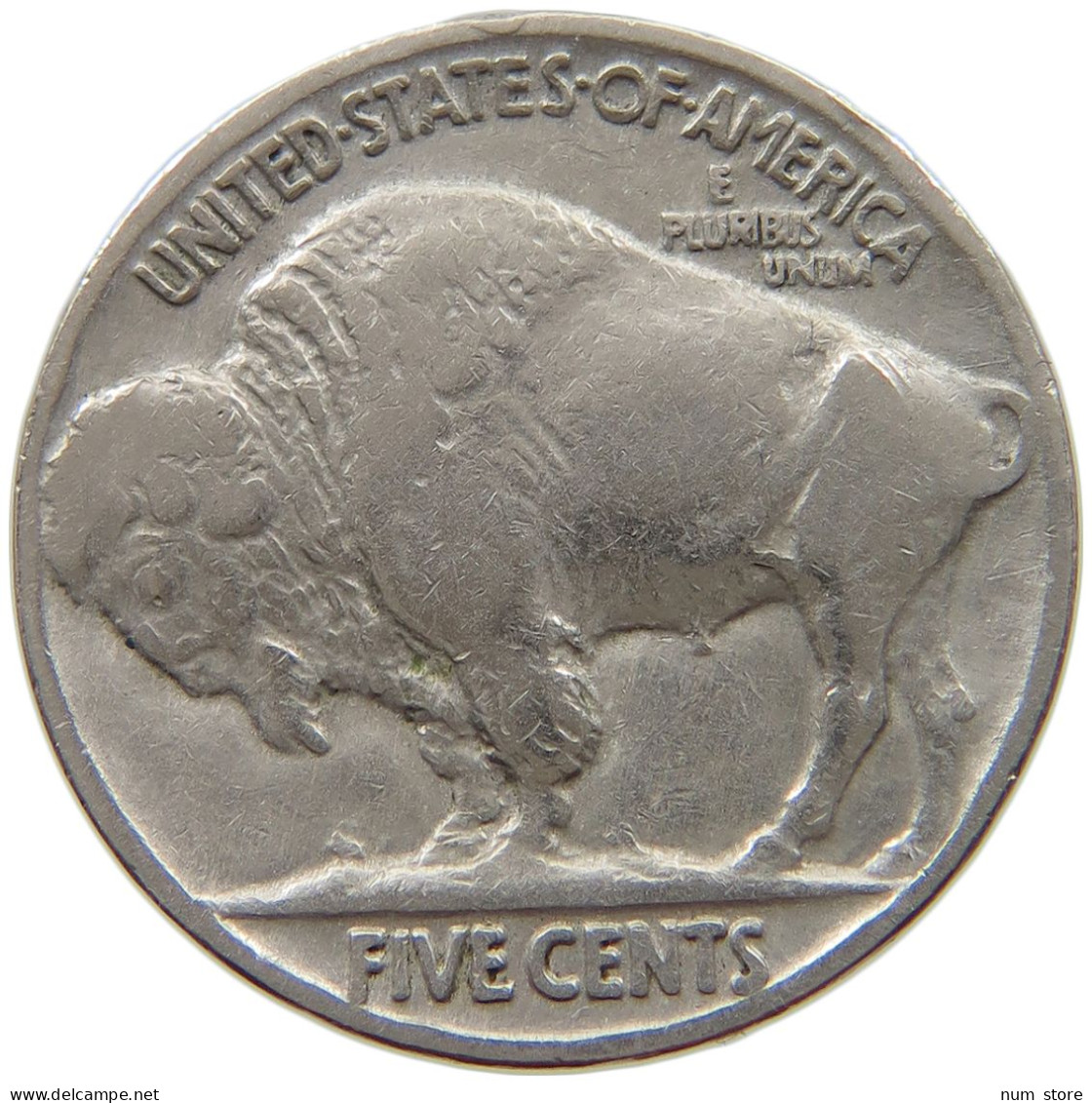 UNITED STATES OF AMERICA NICKEL 1937 BUFFALO #a017 0311 - 1913-1938: Buffalo