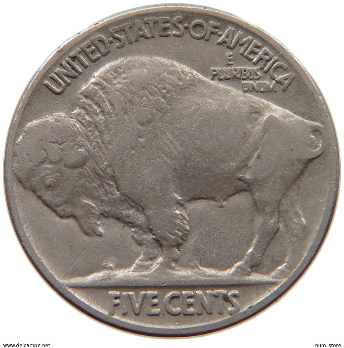 UNITED STATES OF AMERICA NICKEL 1937 BUFFALO #c058 0003 - 1913-1938: Buffalo