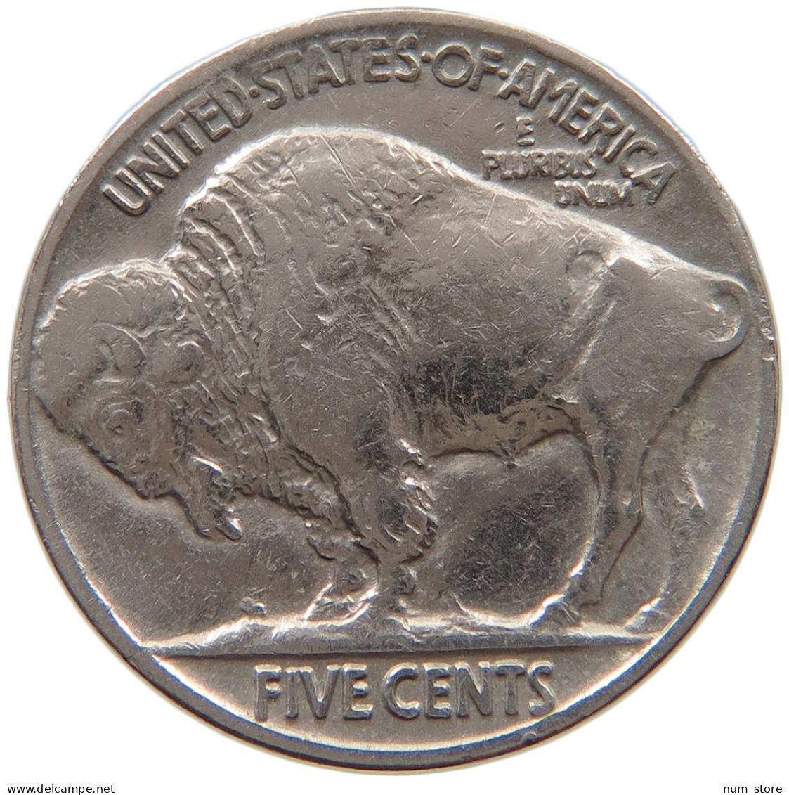 UNITED STATES OF AMERICA NICKEL 1937 BUFFALO #a061 0555 - 1913-1938: Buffalo