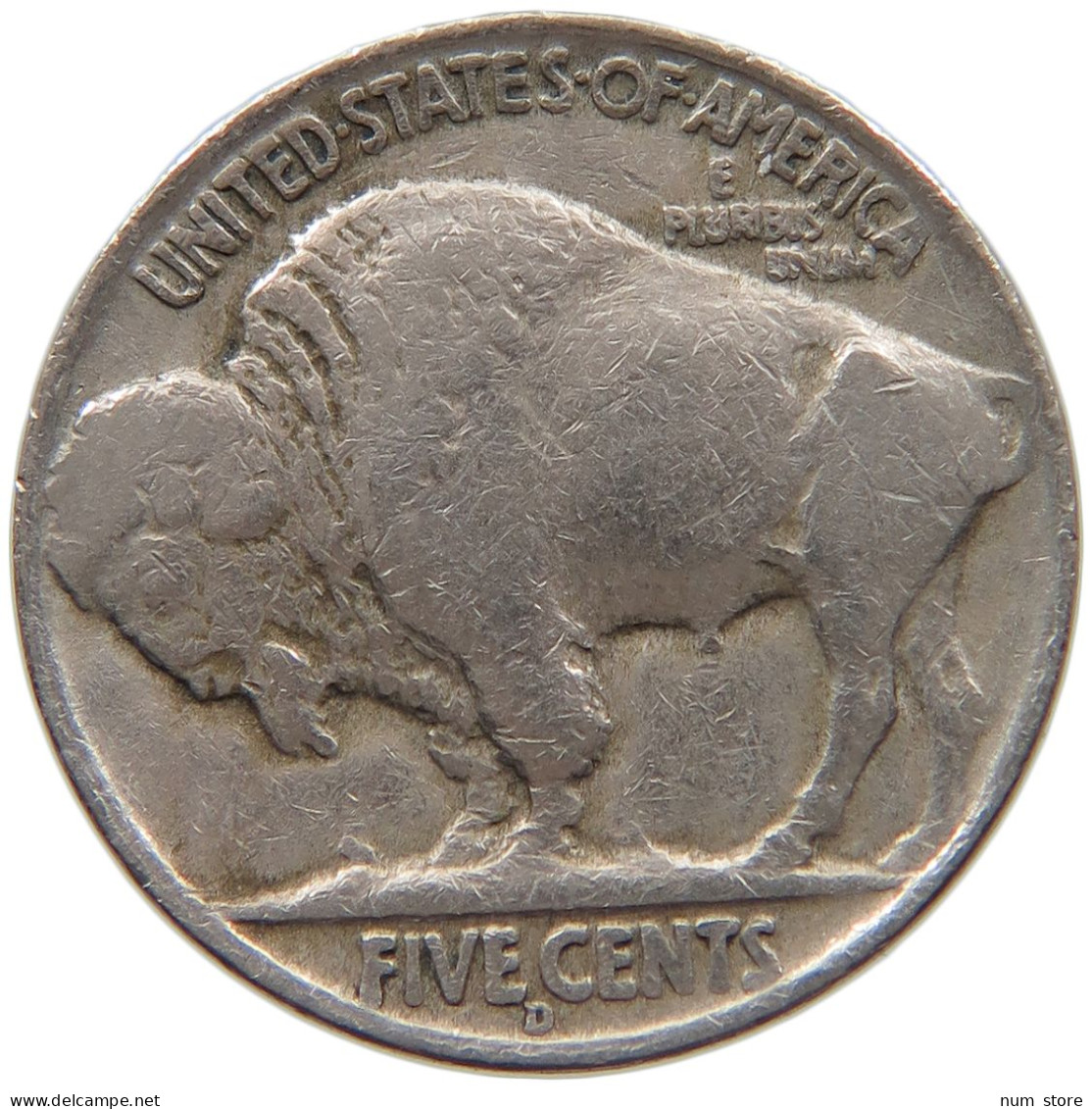 UNITED STATES OF AMERICA NICKEL 1936 D BUFFALO #c012 0195 - 1913-1938: Buffalo