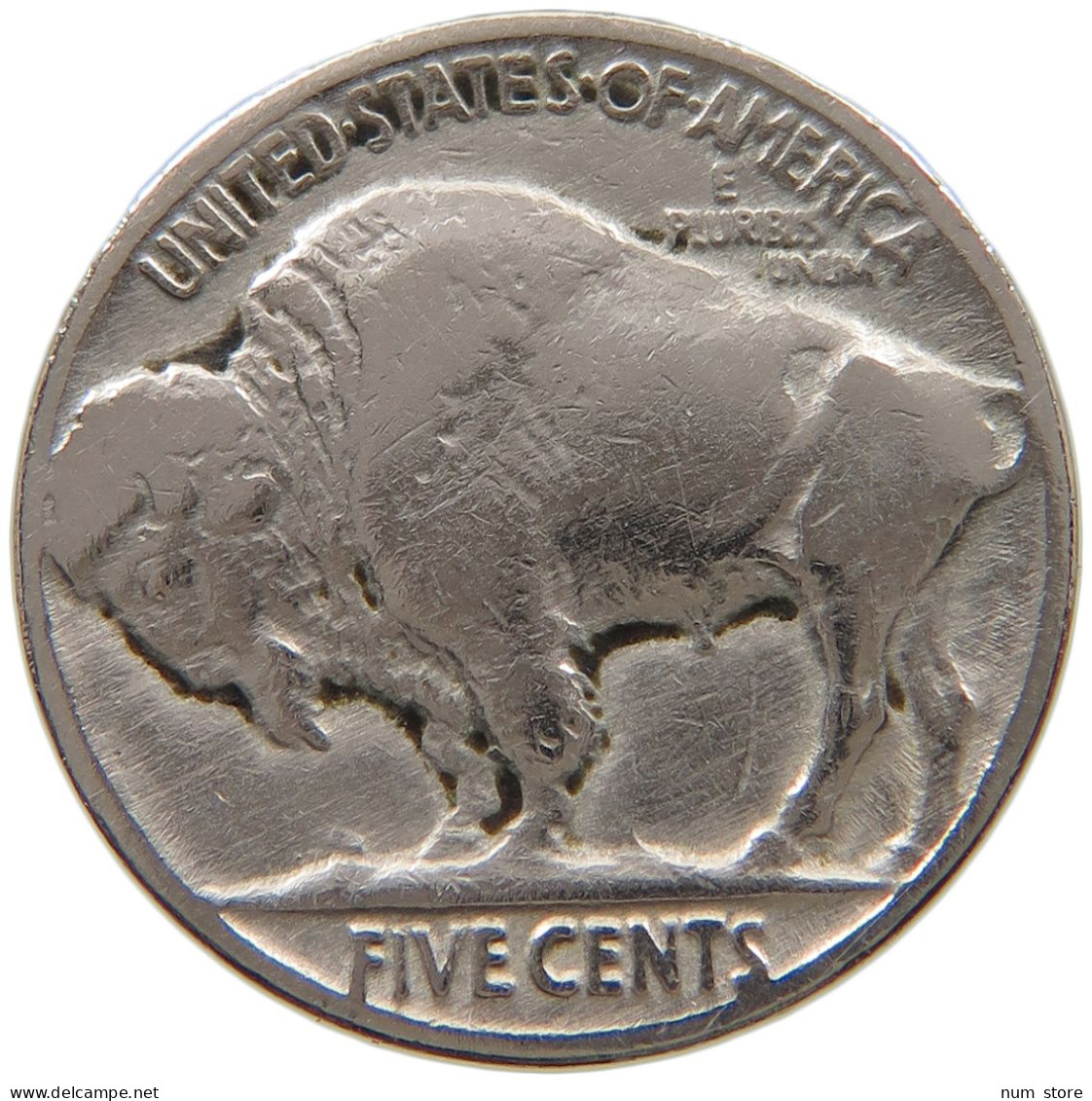 UNITED STATES OF AMERICA NICKEL 1936 BUFFALO #a050 0079 - 1913-1938: Buffalo