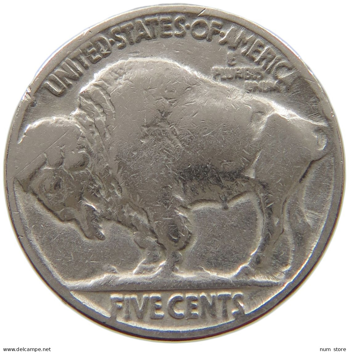 UNITED STATES OF AMERICA NICKEL 1936 BUFFALO #a017 0309 - 1913-1938: Buffalo