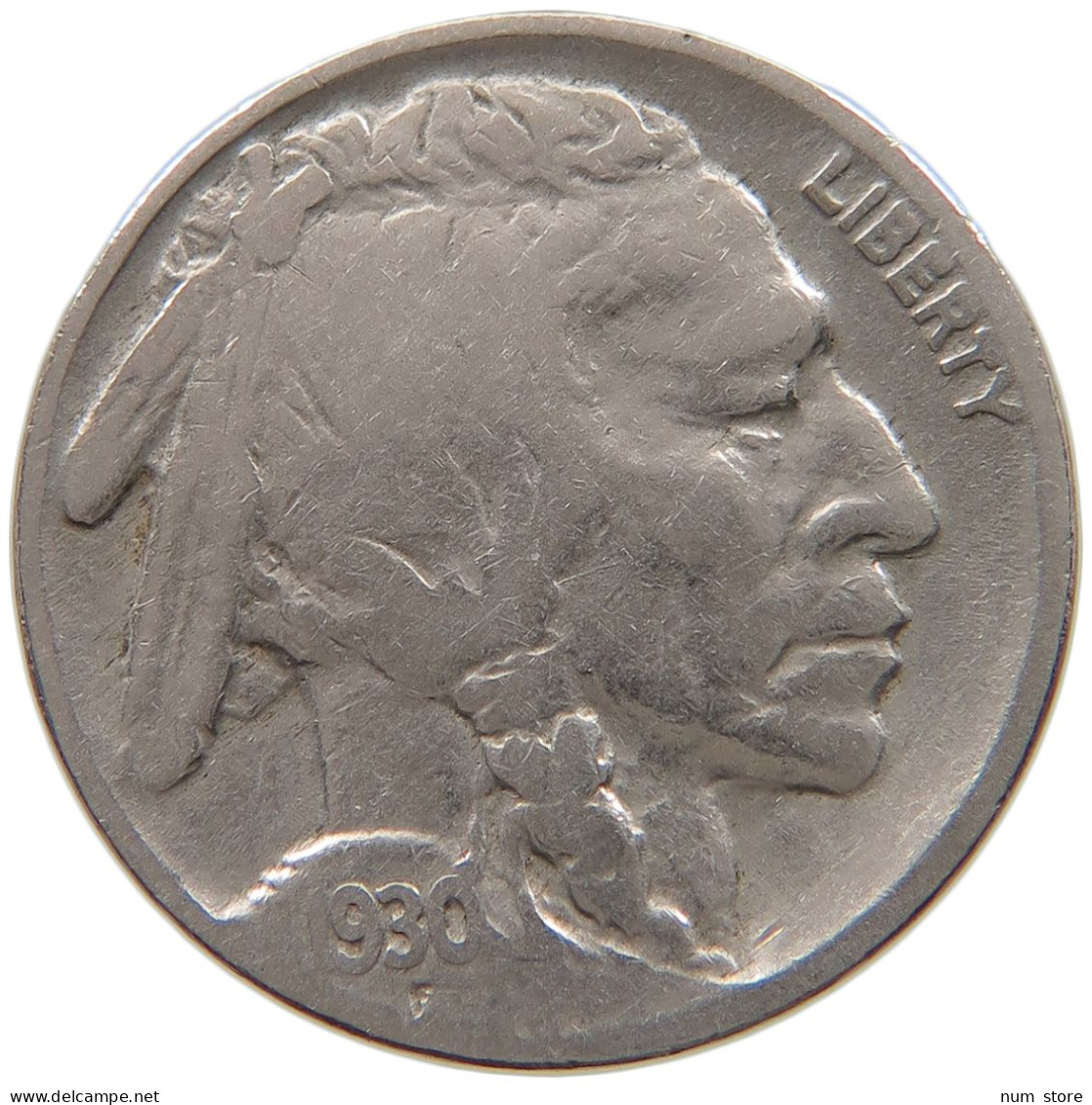 UNITED STATES OF AMERICA NICKEL 1930 BUFFALO #a050 0063 - 1913-1938: Buffalo