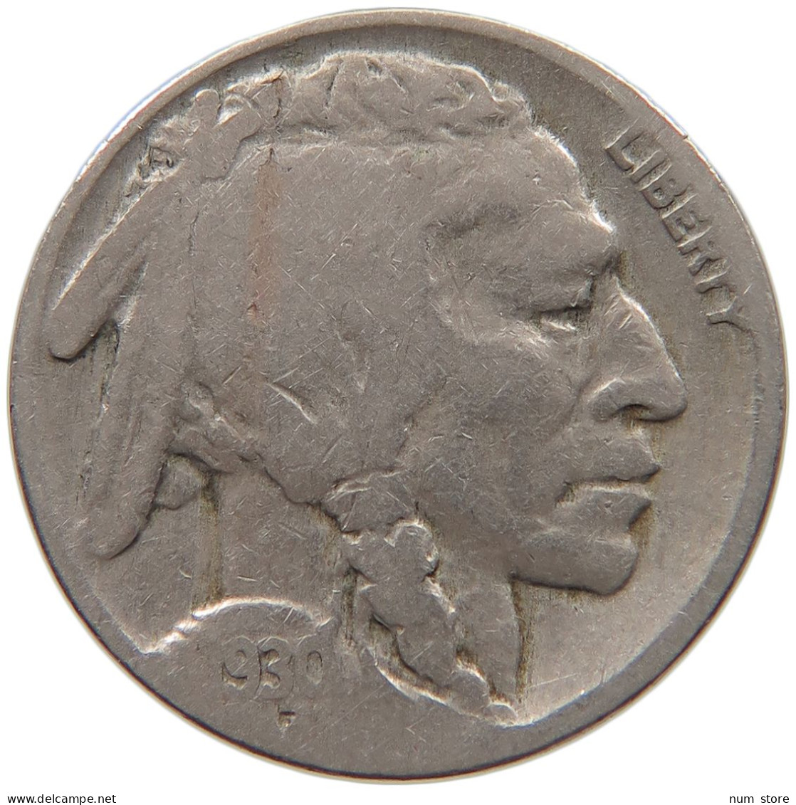 UNITED STATES OF AMERICA NICKEL 1930 BUFFALO #c012 0161 - 1913-1938: Buffalo