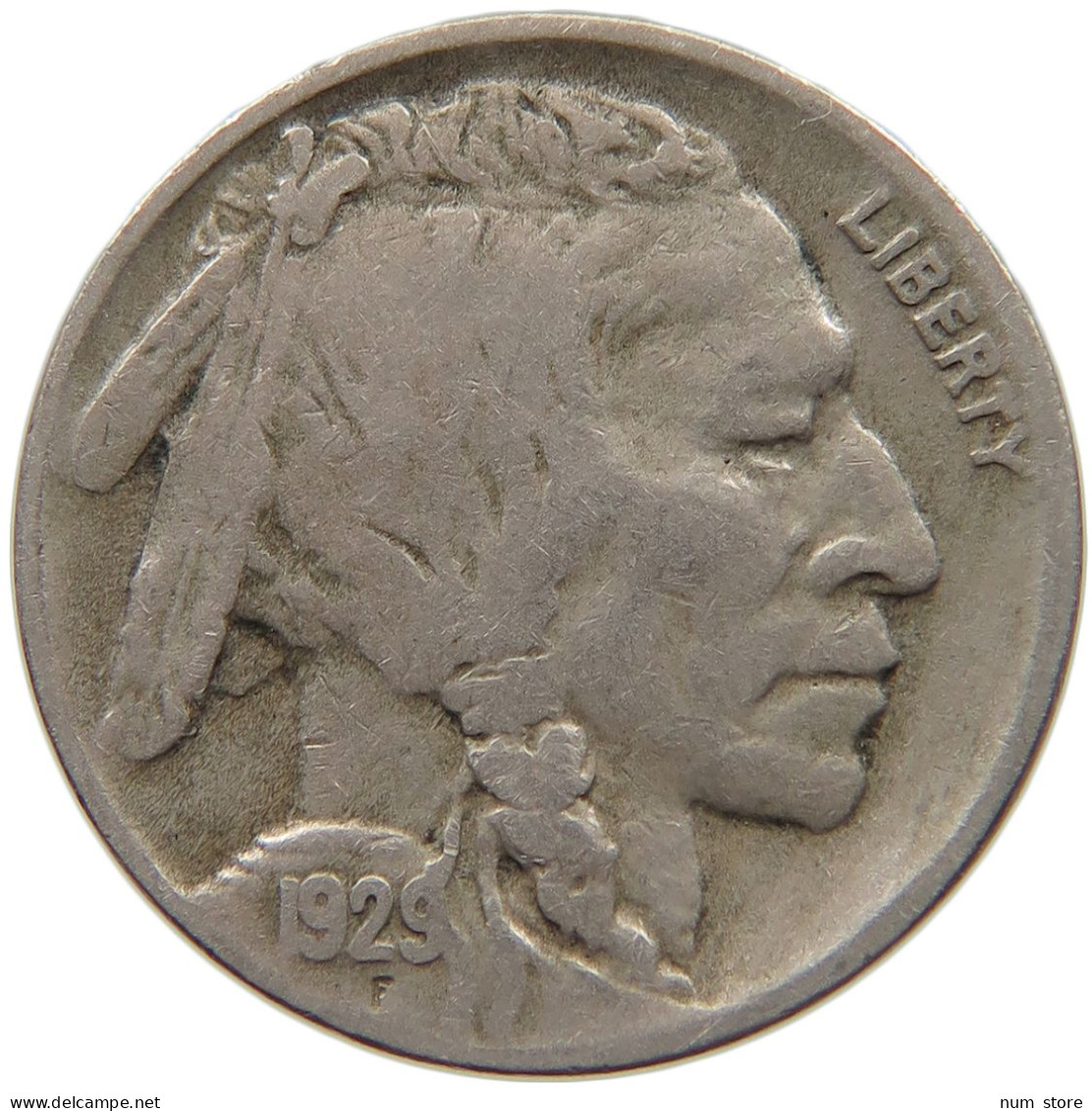 UNITED STATES OF AMERICA NICKEL 1929 D BUFFALO #c012 0215 - 1913-1938: Buffalo