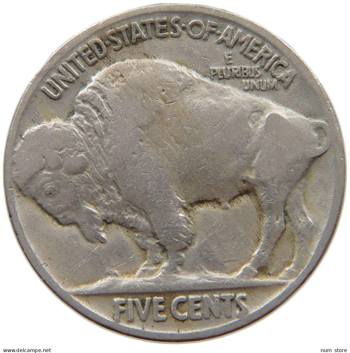 UNITED STATES OF AMERICA NICKEL 1927 BUFFALO #s063 0985 - 1913-1938: Buffalo