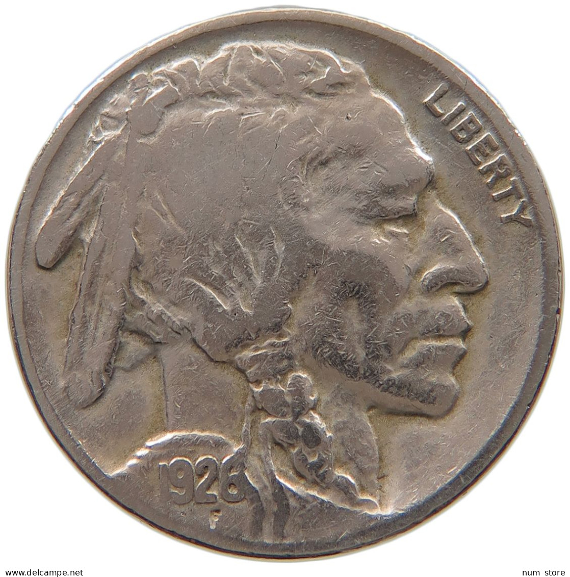 UNITED STATES OF AMERICA NICKEL 1926 BUFFALO #a050 0067 - 1913-1938: Buffalo