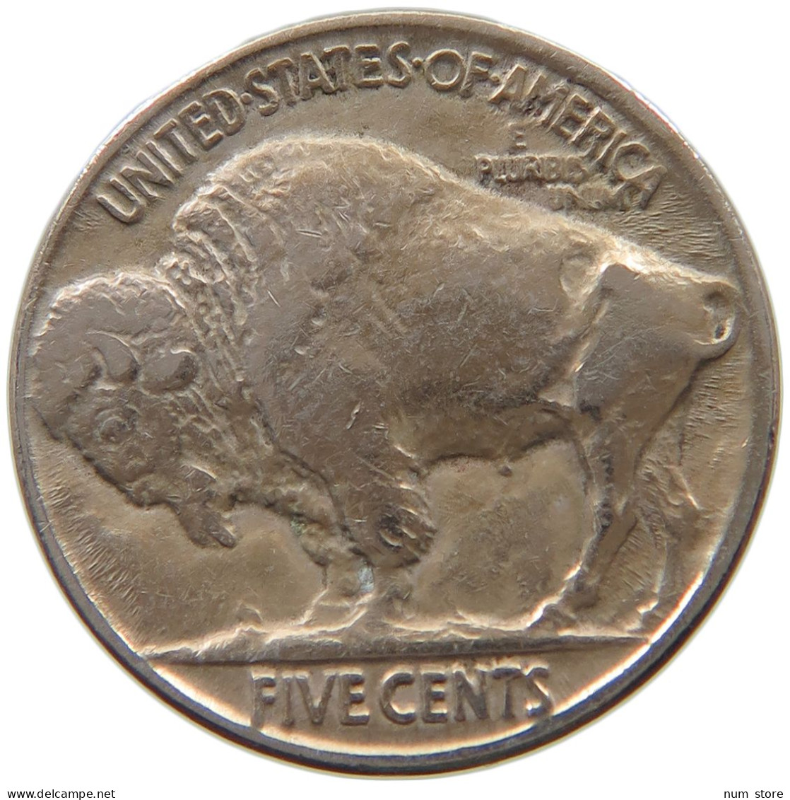 UNITED STATES OF AMERICA NICKEL 1924 BUFFALO #a034 0763 - 1913-1938: Buffalo