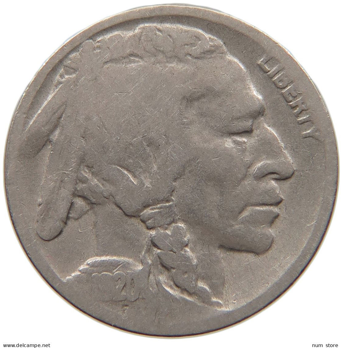 UNITED STATES OF AMERICA NICKEL 1920 D BUFFALO #c012 0207 - 1913-1938: Buffalo