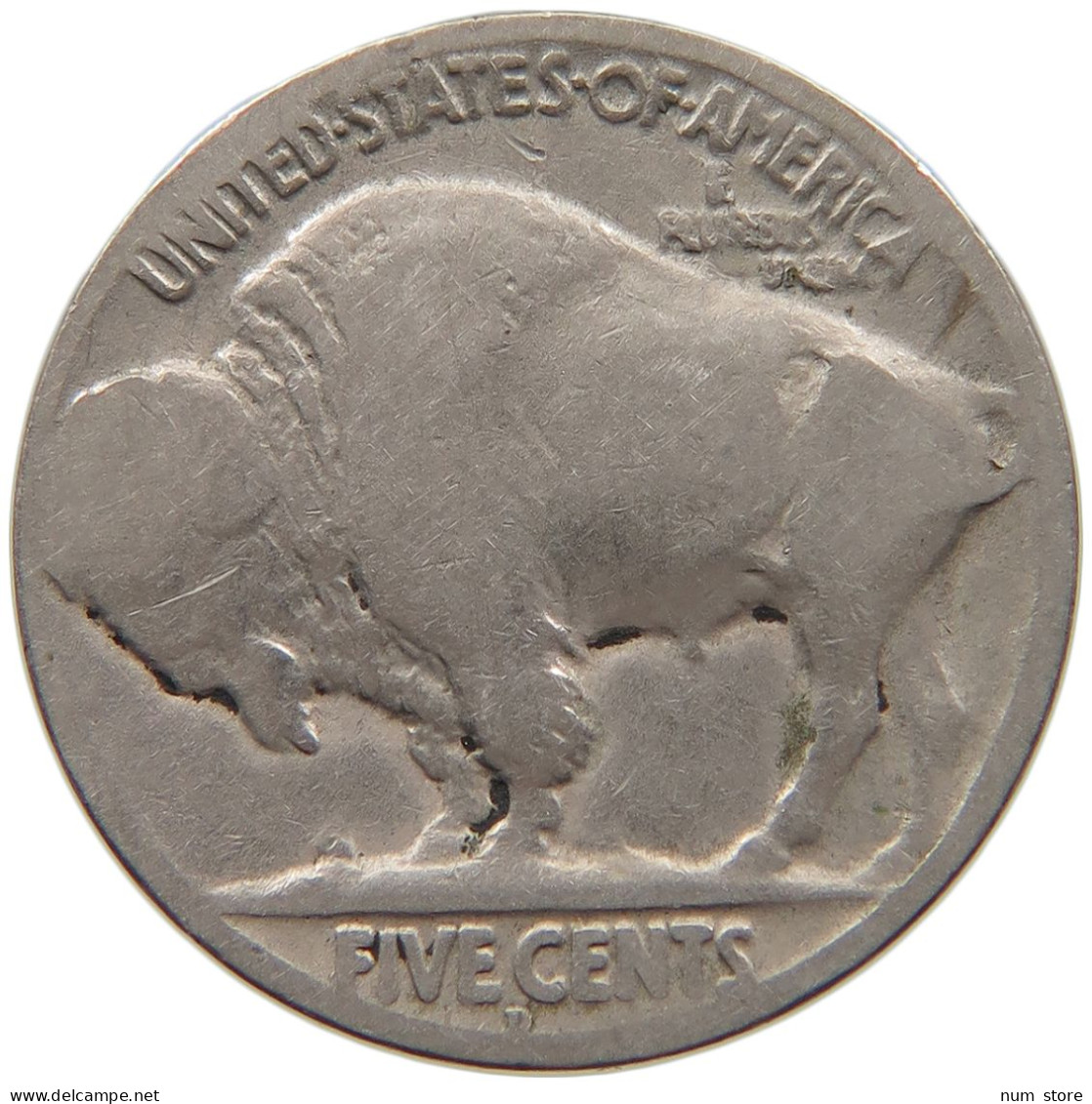 UNITED STATES OF AMERICA NICKEL 1920 D BUFFALO #c012 0207 - 1913-1938: Buffalo