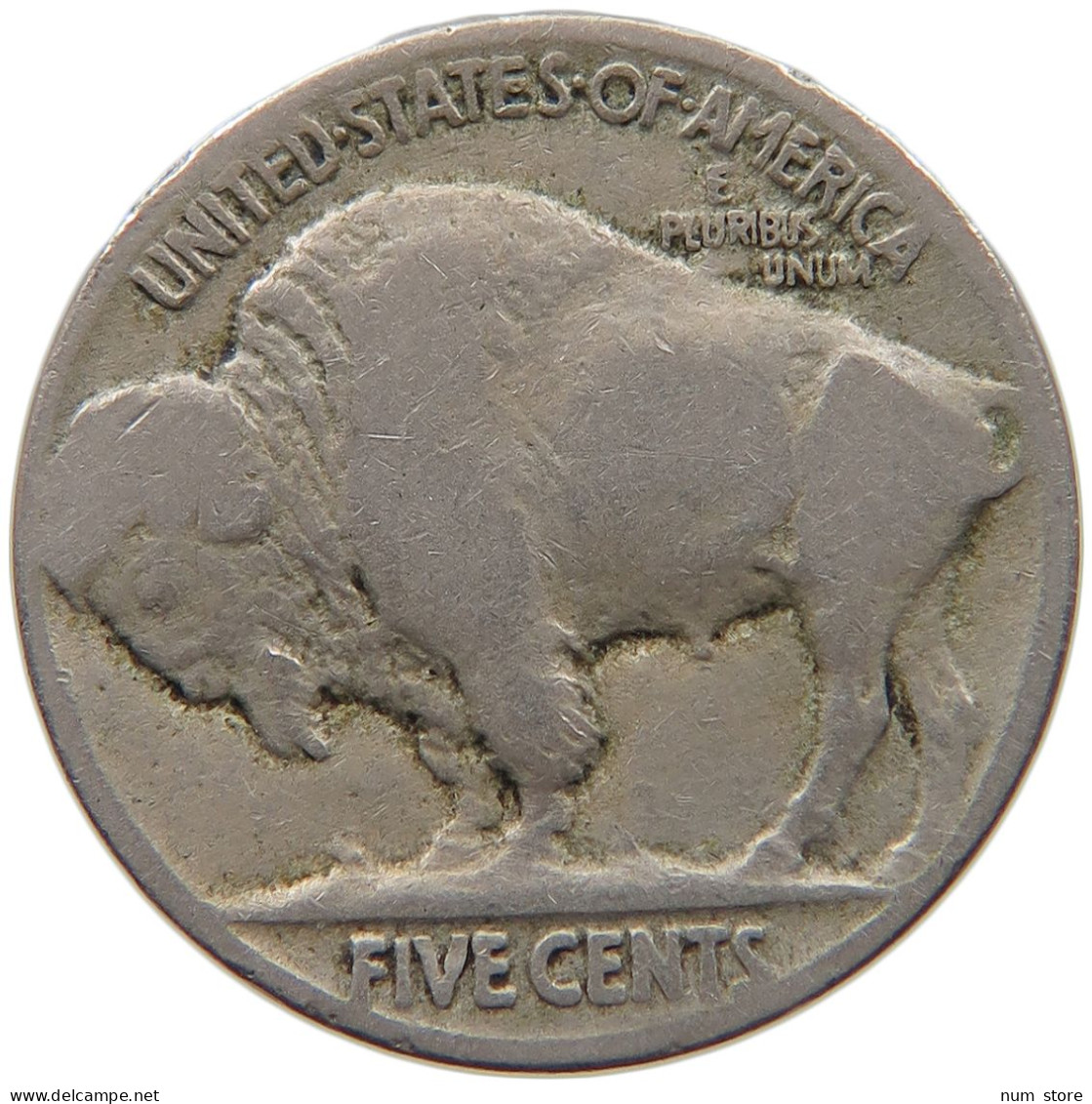 UNITED STATES OF AMERICA NICKEL 1921 BUFFALO #c012 0163 - 1913-1938: Buffalo