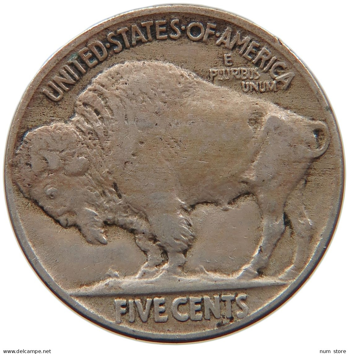 UNITED STATES OF AMERICA NICKEL 1917 BUFFALO #t162 0461 - 1913-1938: Buffalo