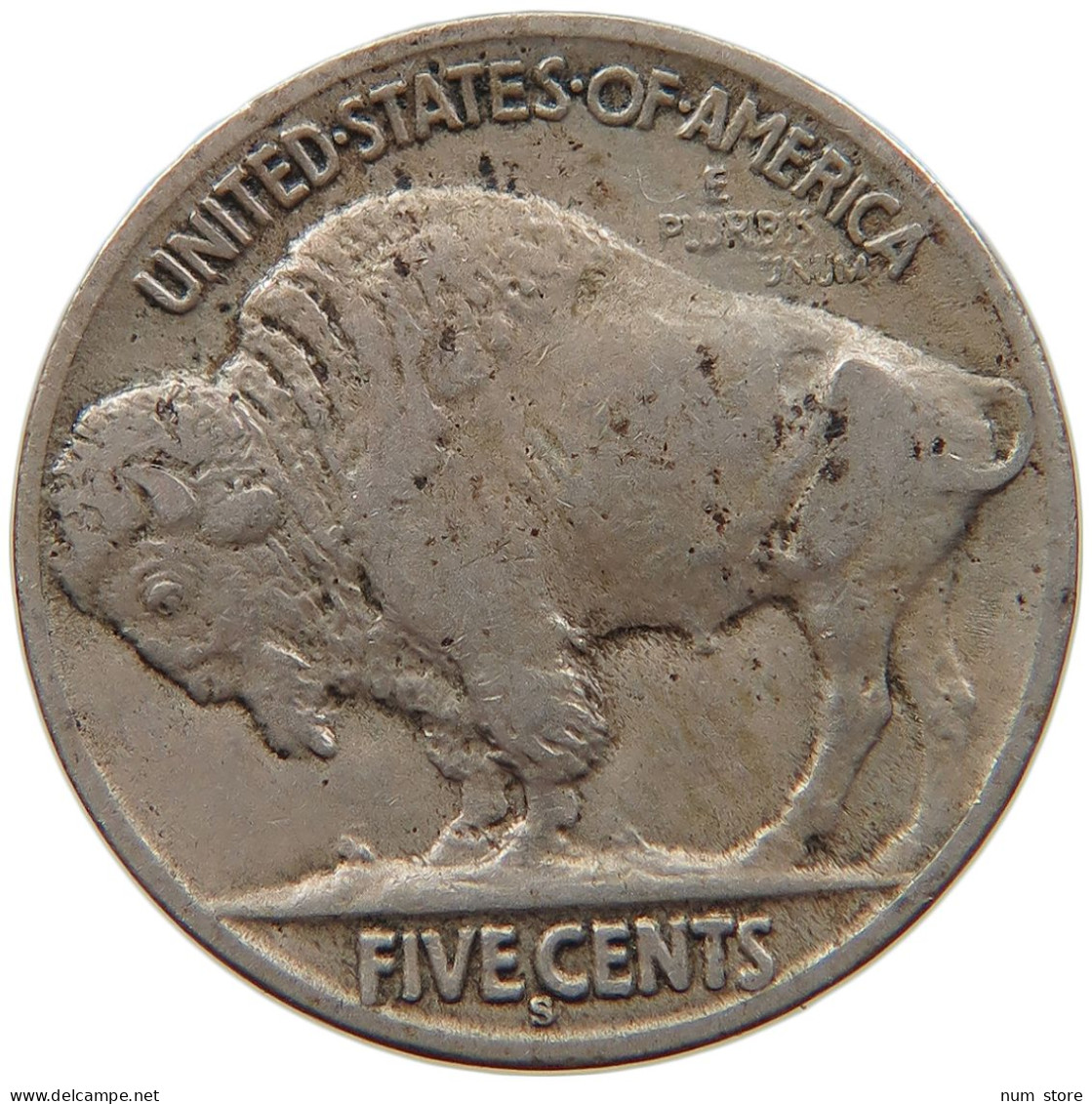 UNITED STATES OF AMERICA NICKEL 1915 S BUFFALO #t162 0463 - 1913-1938: Buffalo