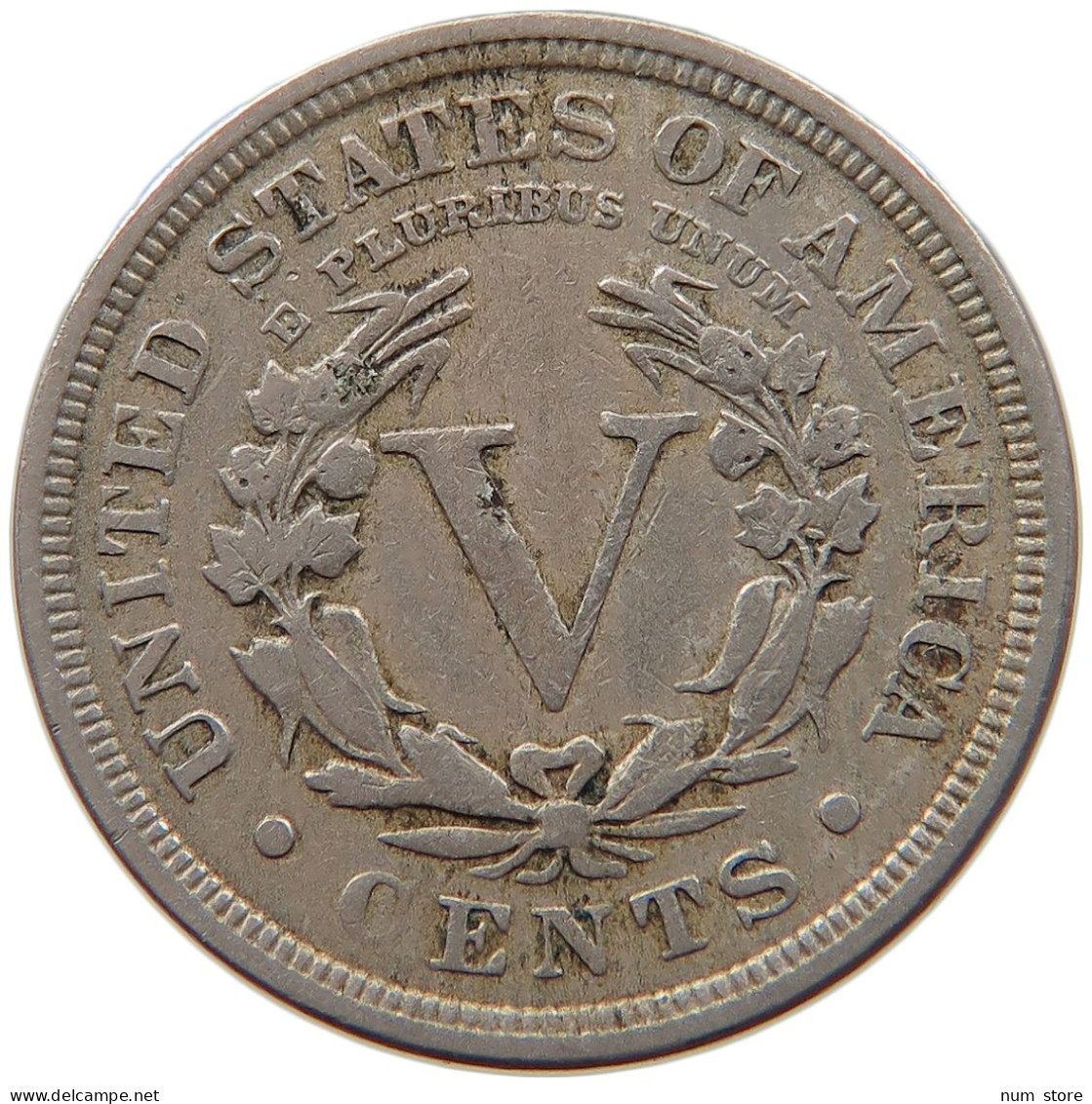 UNITED STATES OF AMERICA NICKEL 1912 LIBERTY #t162 0467 - 1883-1913: Liberty (Libertà)