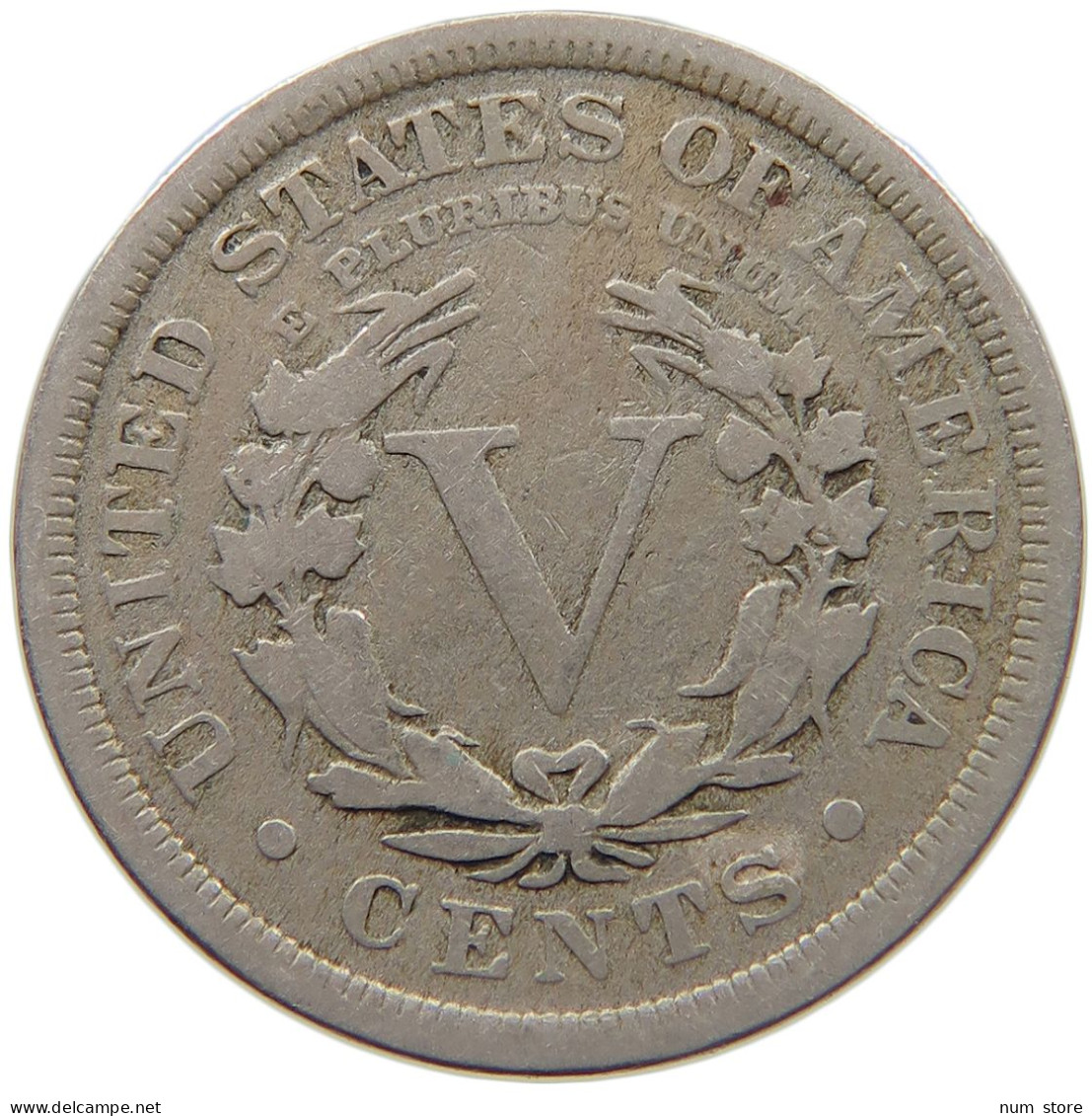 UNITED STATES OF AMERICA NICKEL 1909 LIBERTY #c012 0249 - 1883-1913: Liberty