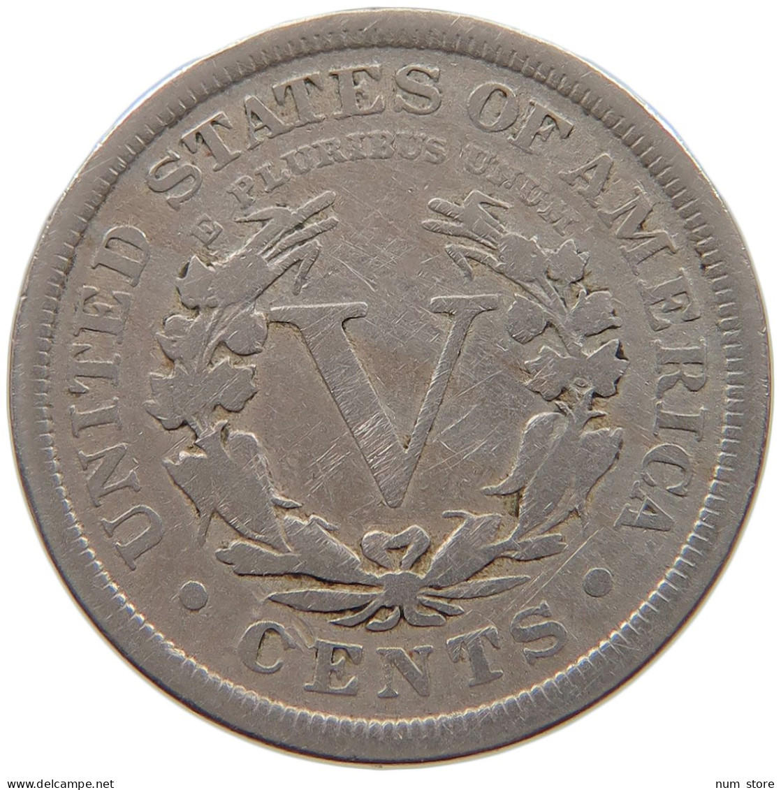 UNITED STATES OF AMERICA NICKEL 1909 LIBERTY #a061 0557 - 1883-1913: Liberty