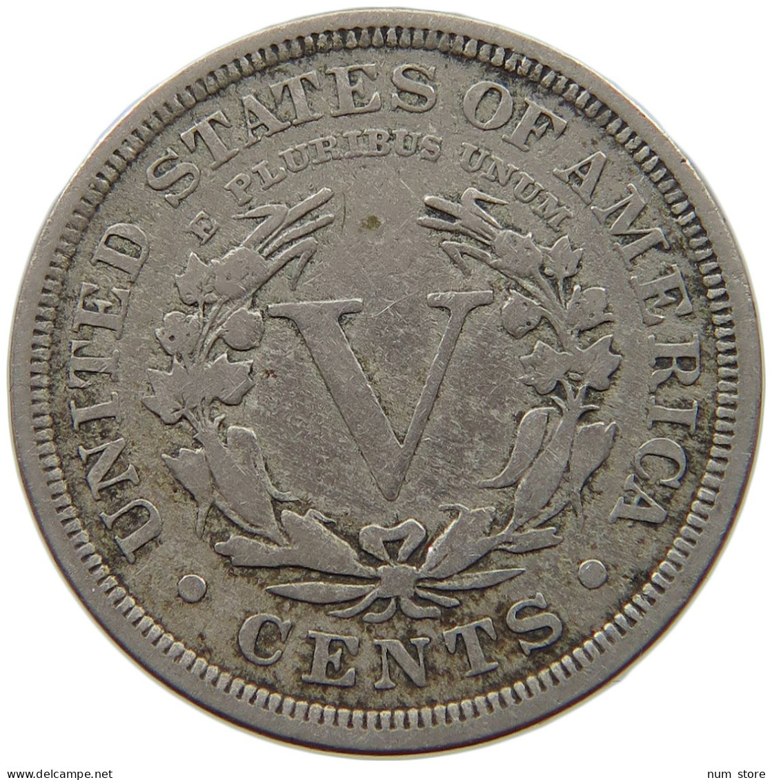 UNITED STATES OF AMERICA NICKEL 1910 LIBERTY #a090 0021 - 1883-1913: Liberty (Liberté)