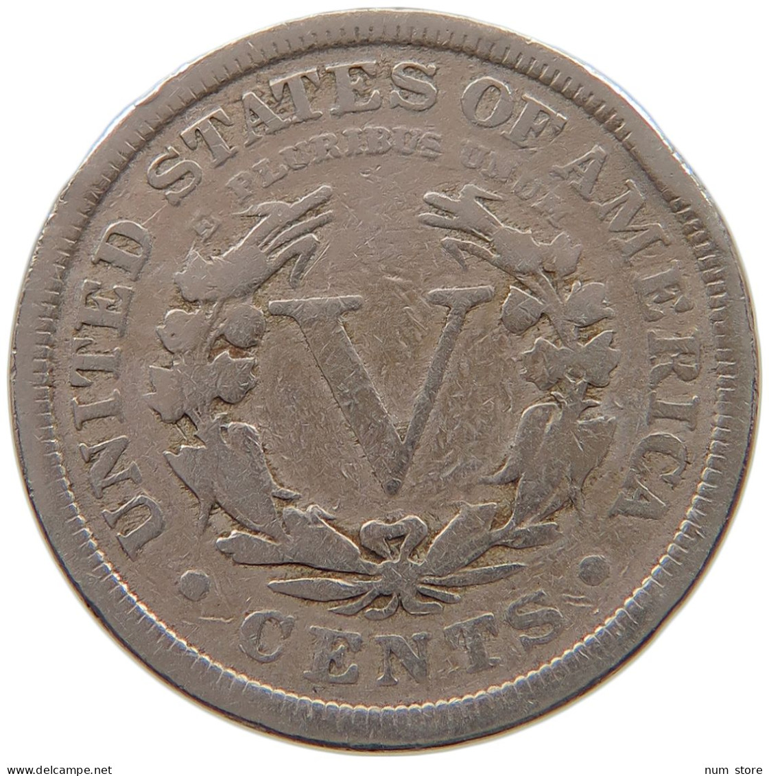 UNITED STATES OF AMERICA NICKEL 1910 LIBERTY #a050 0093 - 1883-1913: Liberty