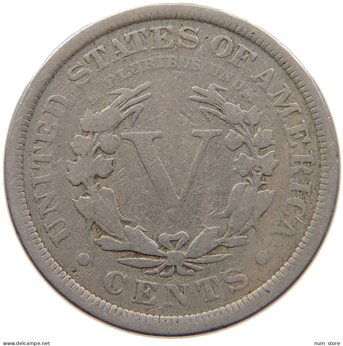 UNITED STATES OF AMERICA NICKEL 1909 LIBERTY #c012 0251 - 1883-1913: Liberty (Liberté)