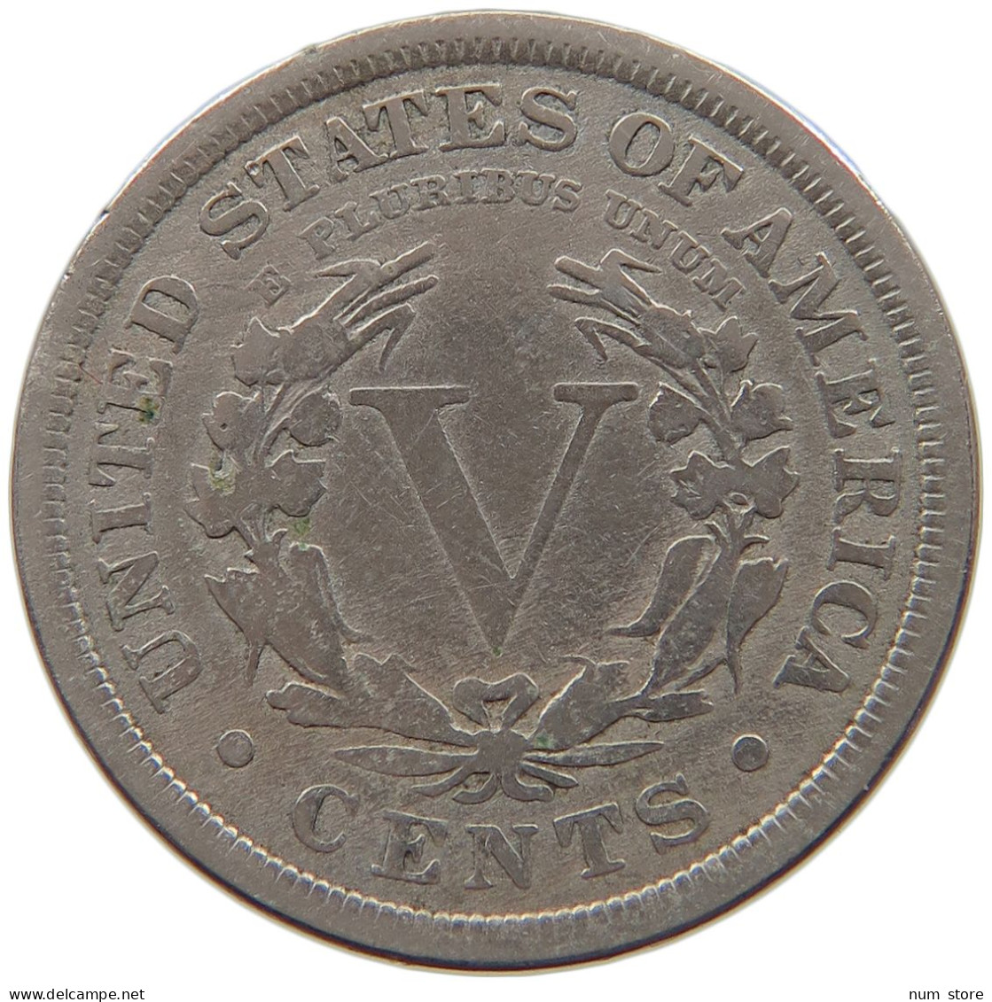 UNITED STATES OF AMERICA NICKEL 1907 LIBERTY #c014 0151 - 1883-1913: Liberty (Liberté)