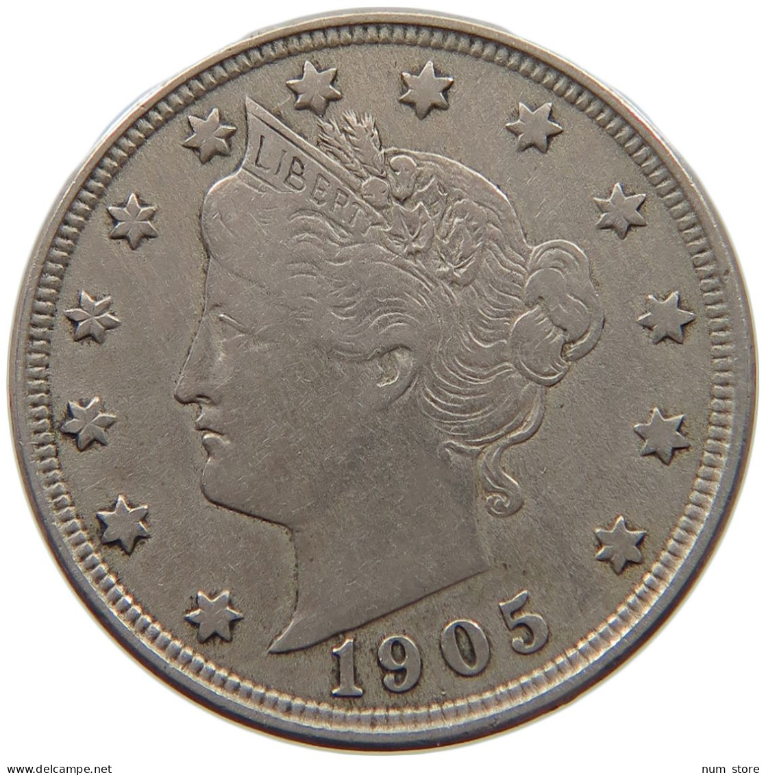 UNITED STATES OF AMERICA NICKEL 1905 LIBERTY #c036 0583 - 1883-1913: Liberty (Libertà)