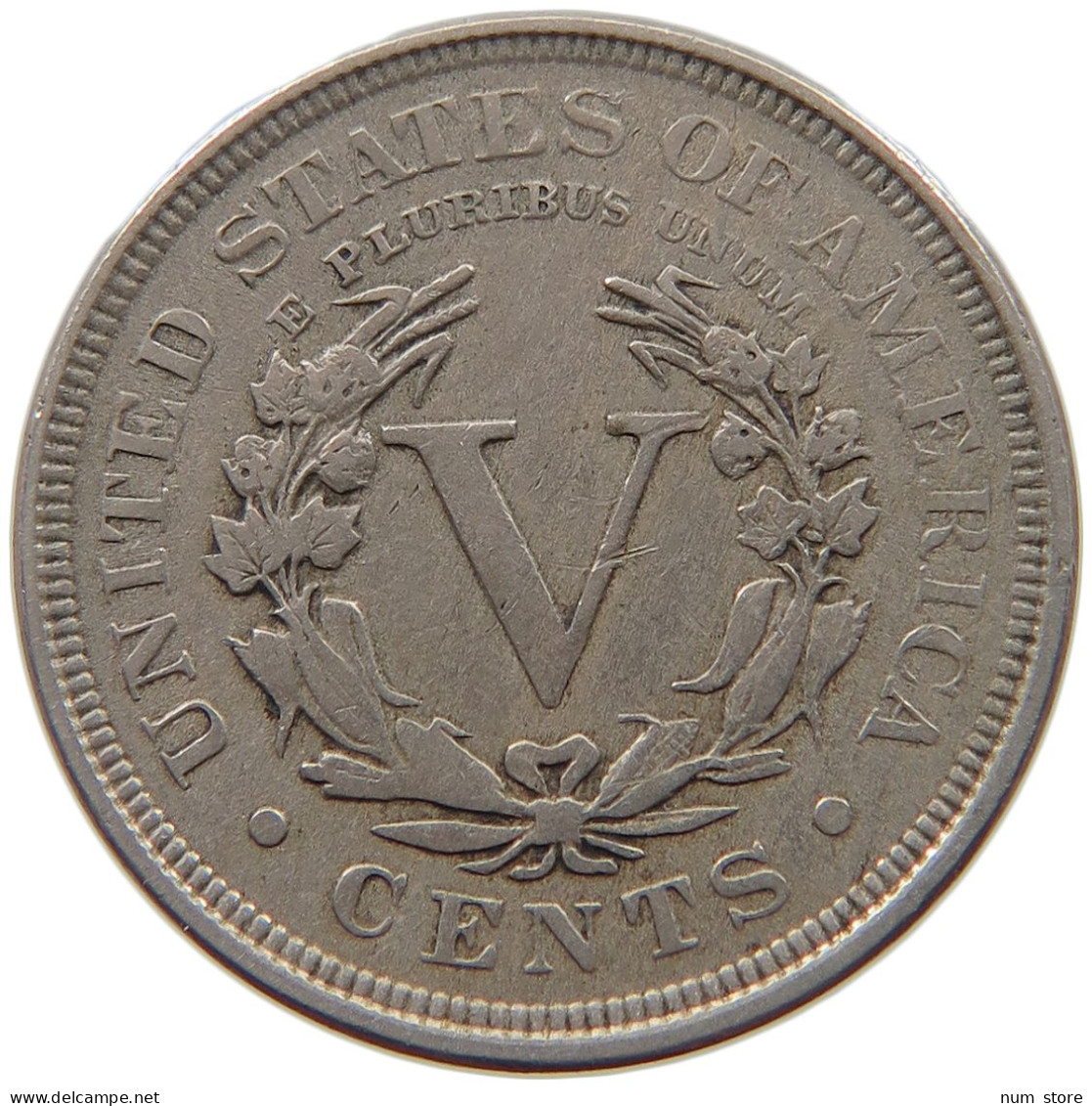 UNITED STATES OF AMERICA NICKEL 1905 LIBERTY #c036 0583 - 1883-1913: Liberty (Libertà)