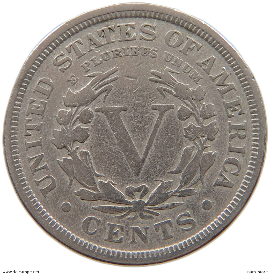 UNITED STATES OF AMERICA NICKEL 1907 LIBERTY #a061 0561 - 1883-1913: Liberty