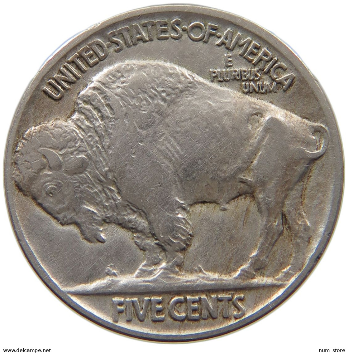 UNITED STATES OF AMERICA NICKEL 1917 BUFFALO #t004 0195 - 1913-1938: Buffalo