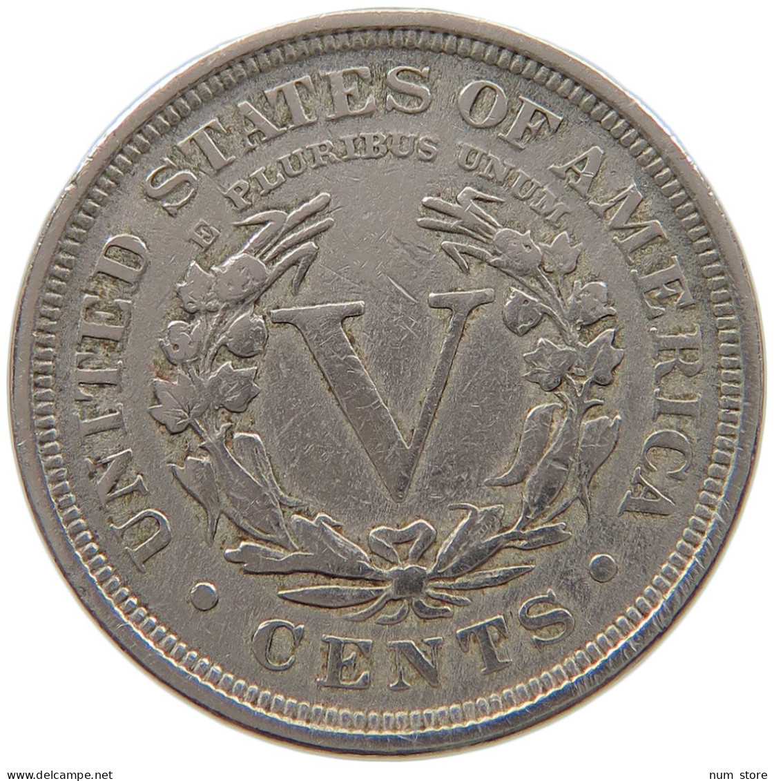 UNITED STATES OF AMERICA NICKEL 1905 LIBERTY #a050 0089 - 1883-1913: Liberty