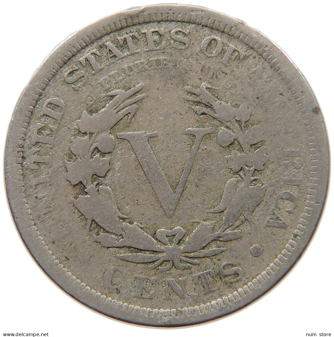 UNITED STATES OF AMERICA NICKEL 1904 LIBERTY #c012 0231 - 1883-1913: Liberty