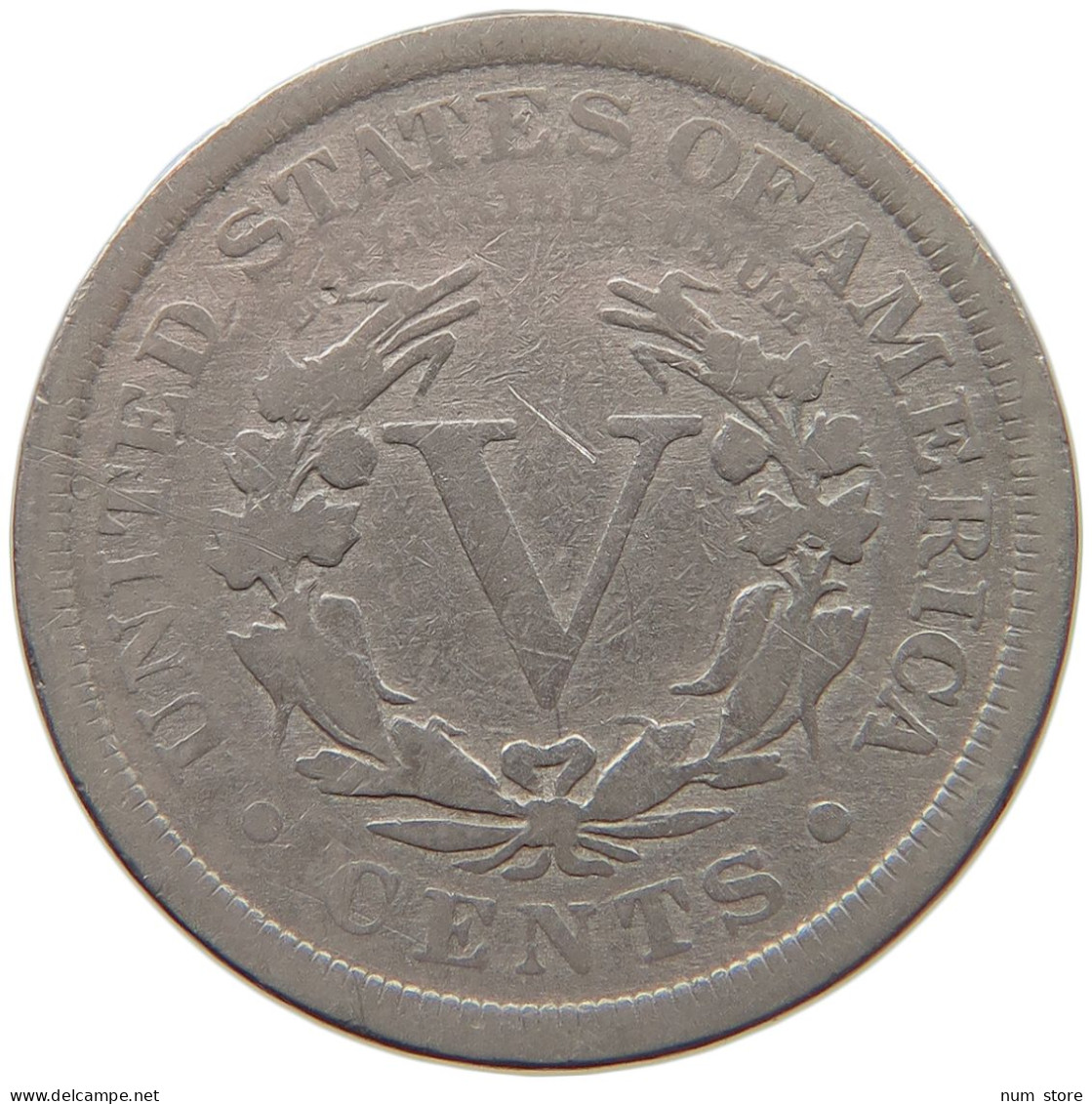 UNITED STATES OF AMERICA NICKEL 1904 LIBERTY #c040 0109 - 1883-1913: Liberty