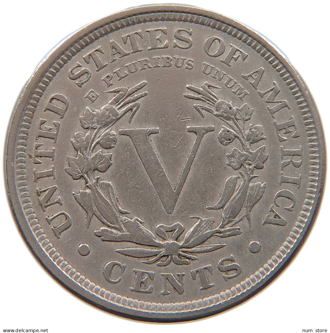 UNITED STATES OF AMERICA NICKEL 1902 LIBERTY #a046 0437 - 1883-1913: Liberty