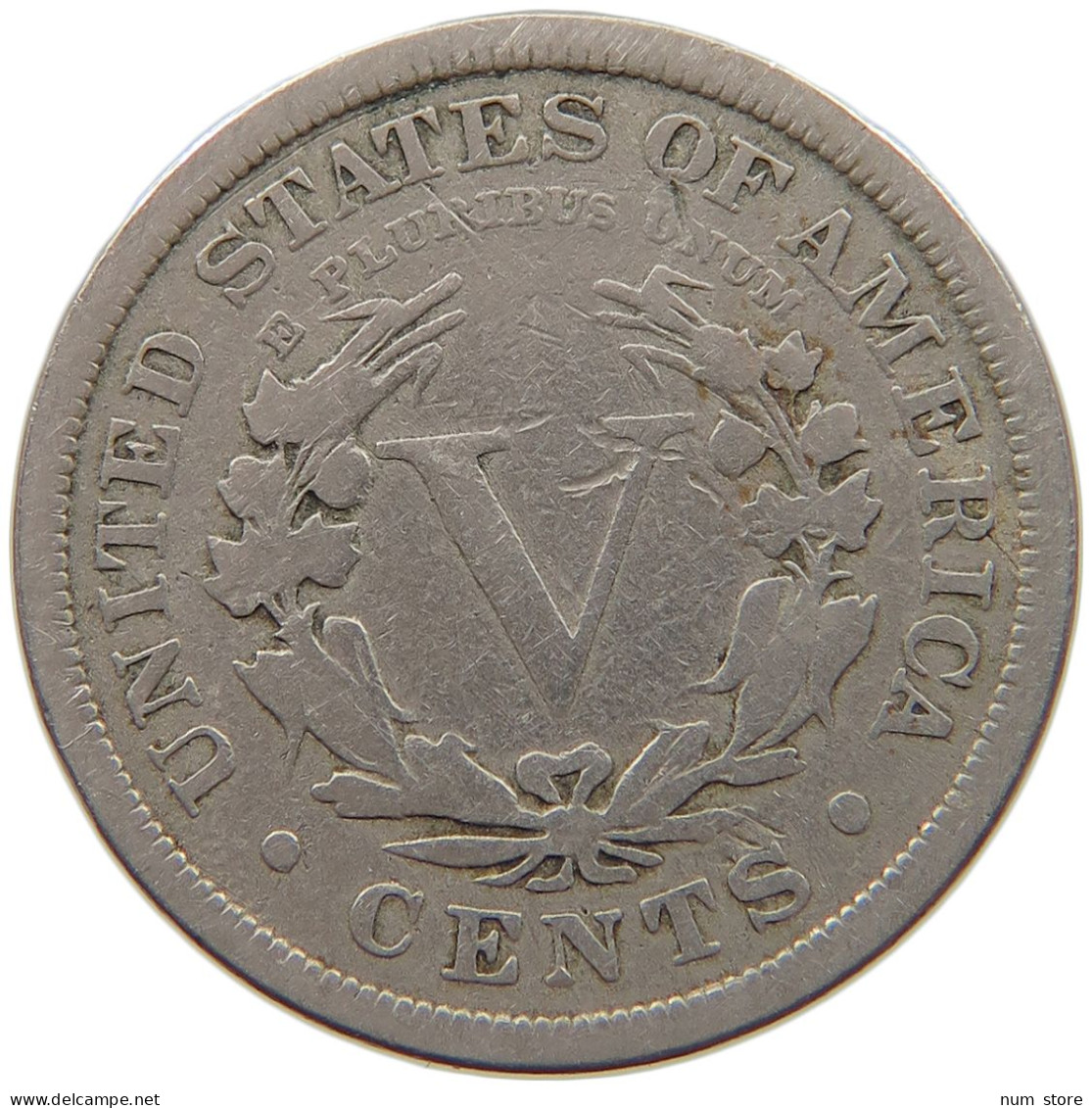 UNITED STATES OF AMERICA NICKEL 1898 LIBERTY #c034 0295 - 1883-1913: Liberty (Liberté)