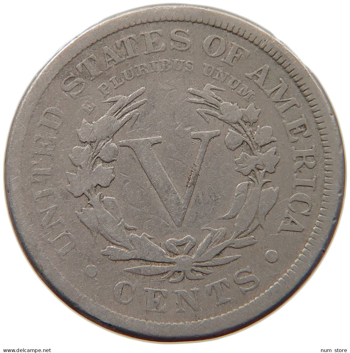 UNITED STATES OF AMERICA NICKEL 1887 LIBERTY #s014 0015 - 1883-1913: Liberty