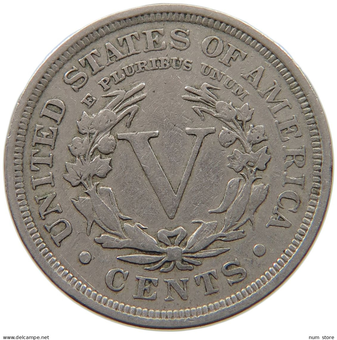 UNITED STATES OF AMERICA NICKEL 1904 LIBERTY #a034 0745 - 1883-1913: Liberty