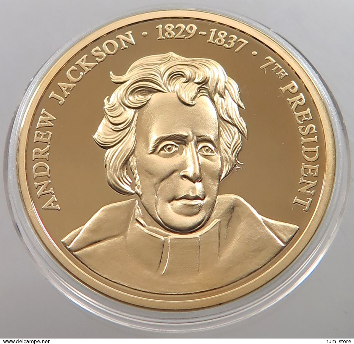 UNITED STATES OF AMERICA MEDAL  ANDREW JACKSON 1829-1837 #sm07 0087 - Autres & Non Classés