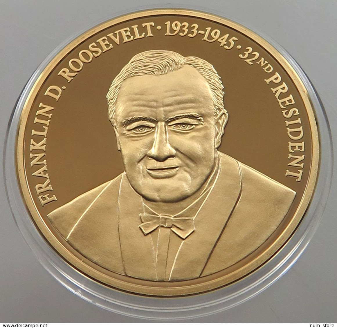 UNITED STATES OF AMERICA MEDAL  FRANKLIN ROOSEVELT 1933-1945 #sm07 0477 - Autres & Non Classés