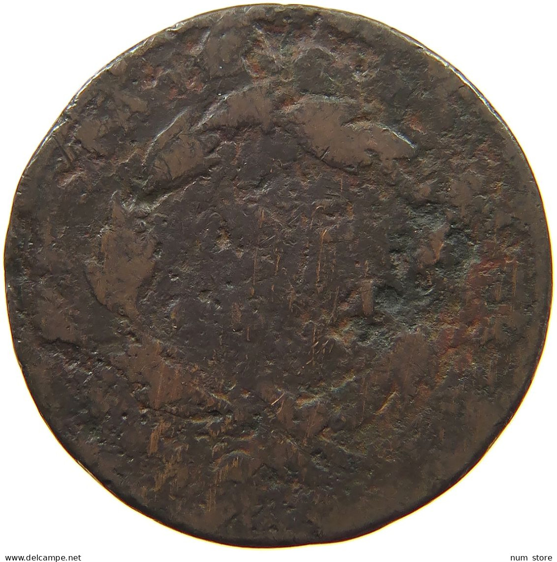 UNITED STATES OF AMERICA LARGE CENT 1819 Coronet Head #s075 0713 - 1816-1839: Coronet Head (Testa Coronata