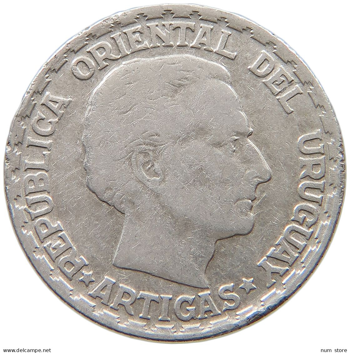 URUGUAY 50 CENTESIMOS 1943  #s059 0275 - Uruguay