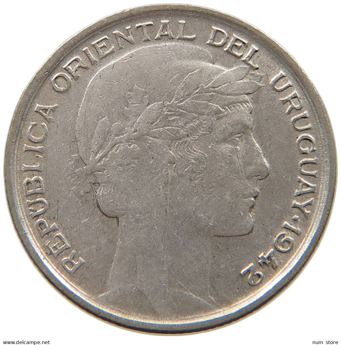 URUGUAY 20 CENTESIMOS 1942  #c010 0411 - Uruguay