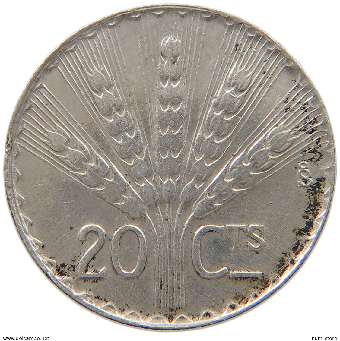 URUGUAY 20 CENTESIMOS 1942  #s035 0357 - Uruguay