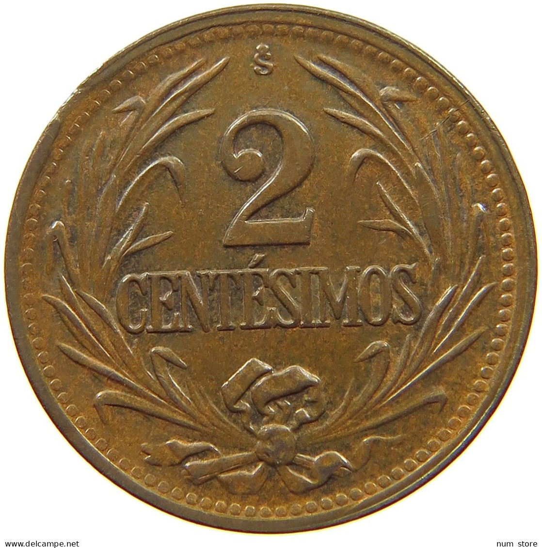 URUGUAY 2 CENTESIMOS 1951  #s067 0113 - Uruguay