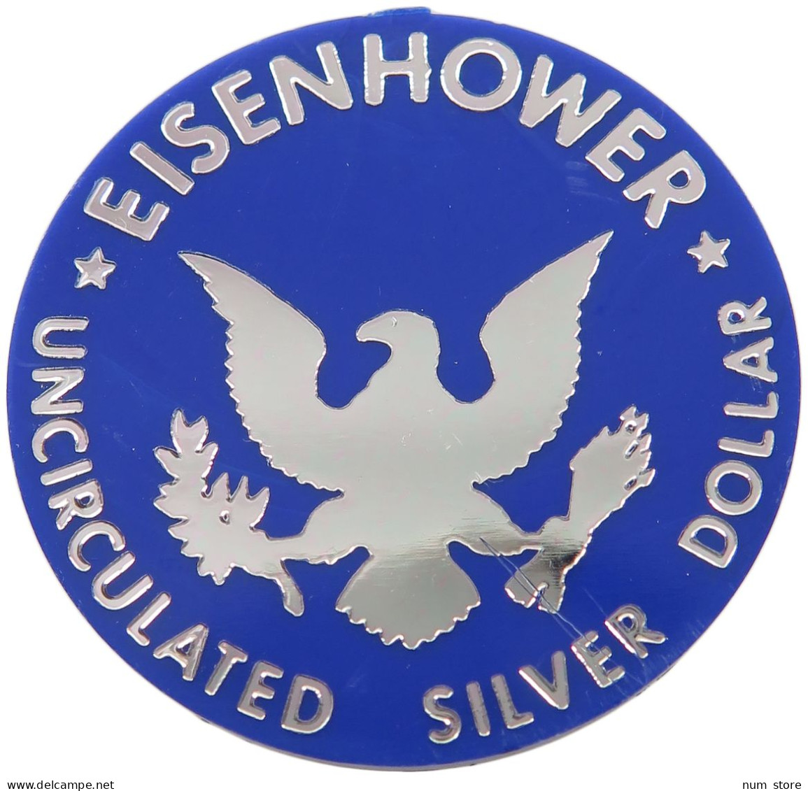 UNITED STATES OF AMERICA TOKEN  TOKEN UNCIRCULATED DOLLAR EISENHOWER #alb044 0459 - Altri & Non Classificati