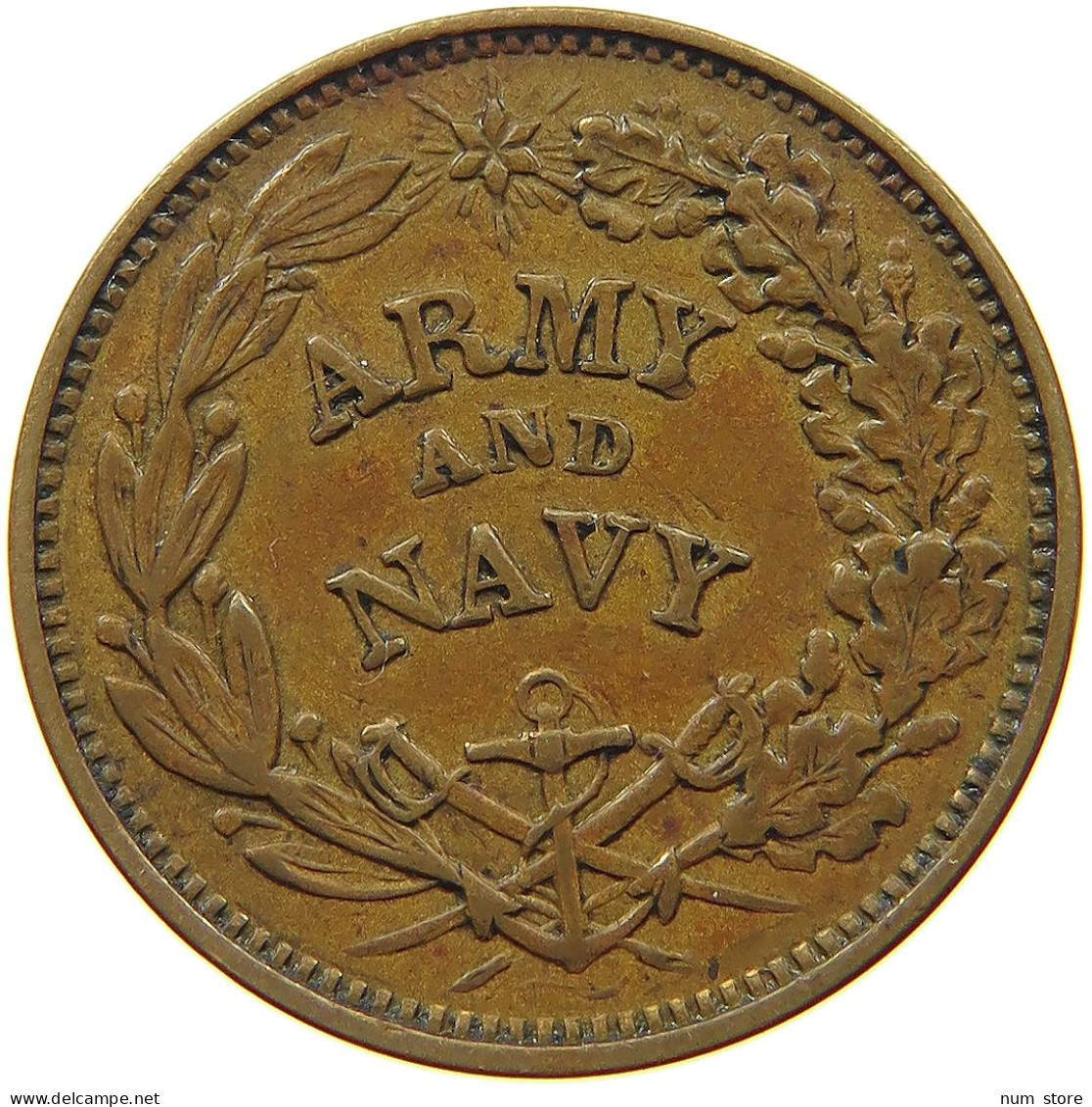 UNITED STATES OF AMERICA TOKEN  TOKEN ARMY AND NAVY FEDERAL UNION #t146 0345 - Otros & Sin Clasificación