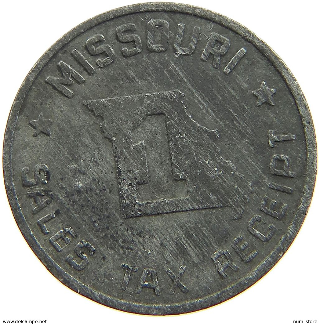 UNITED STATES OF AMERICA TOKEN  MISSOURI TAX TOKEN #a005 0539 - Altri & Non Classificati