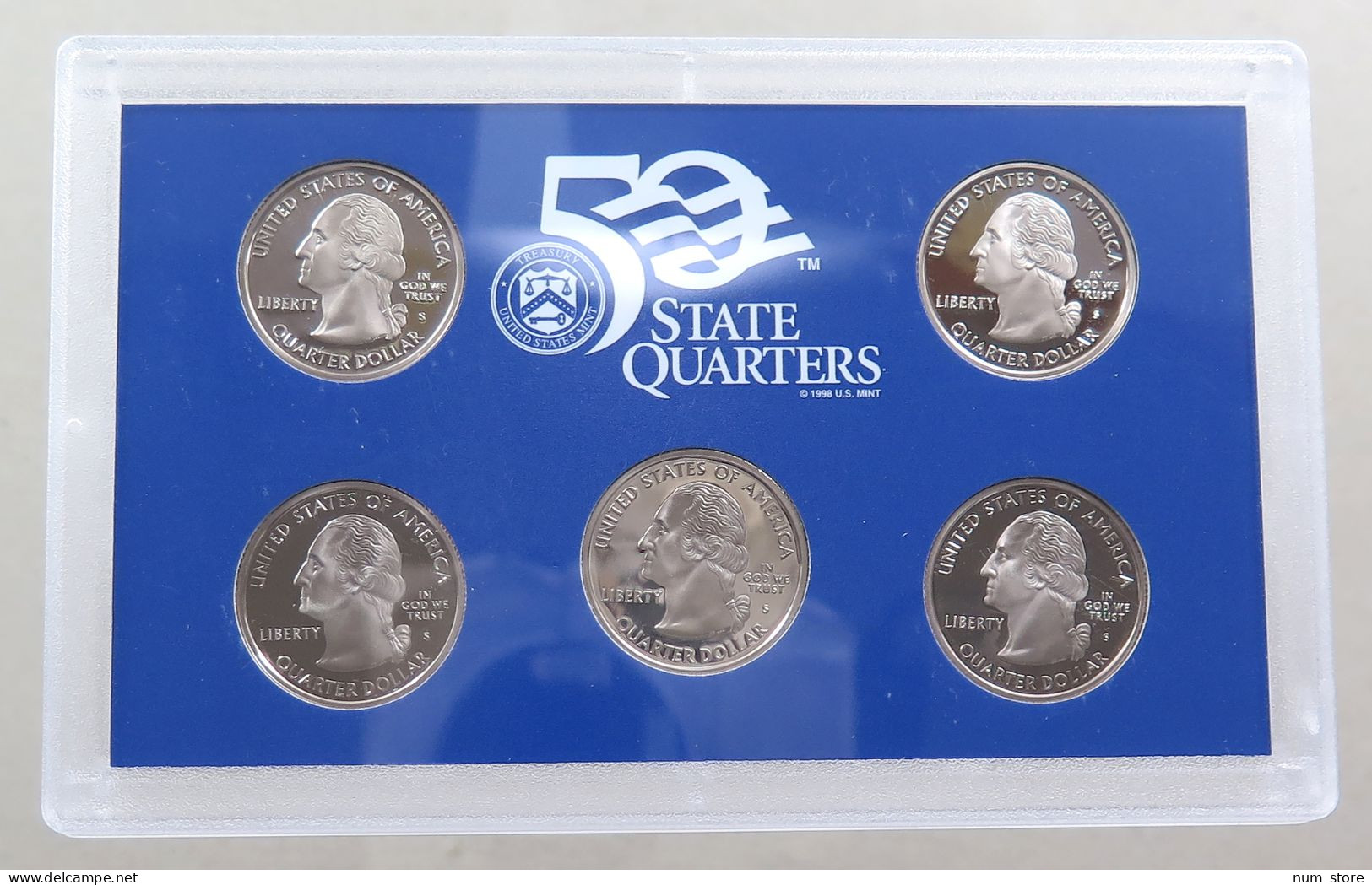 UNITED STATES OF AMERICA SET 2005 S QUARTERS #bs01 0051 - Münzsets