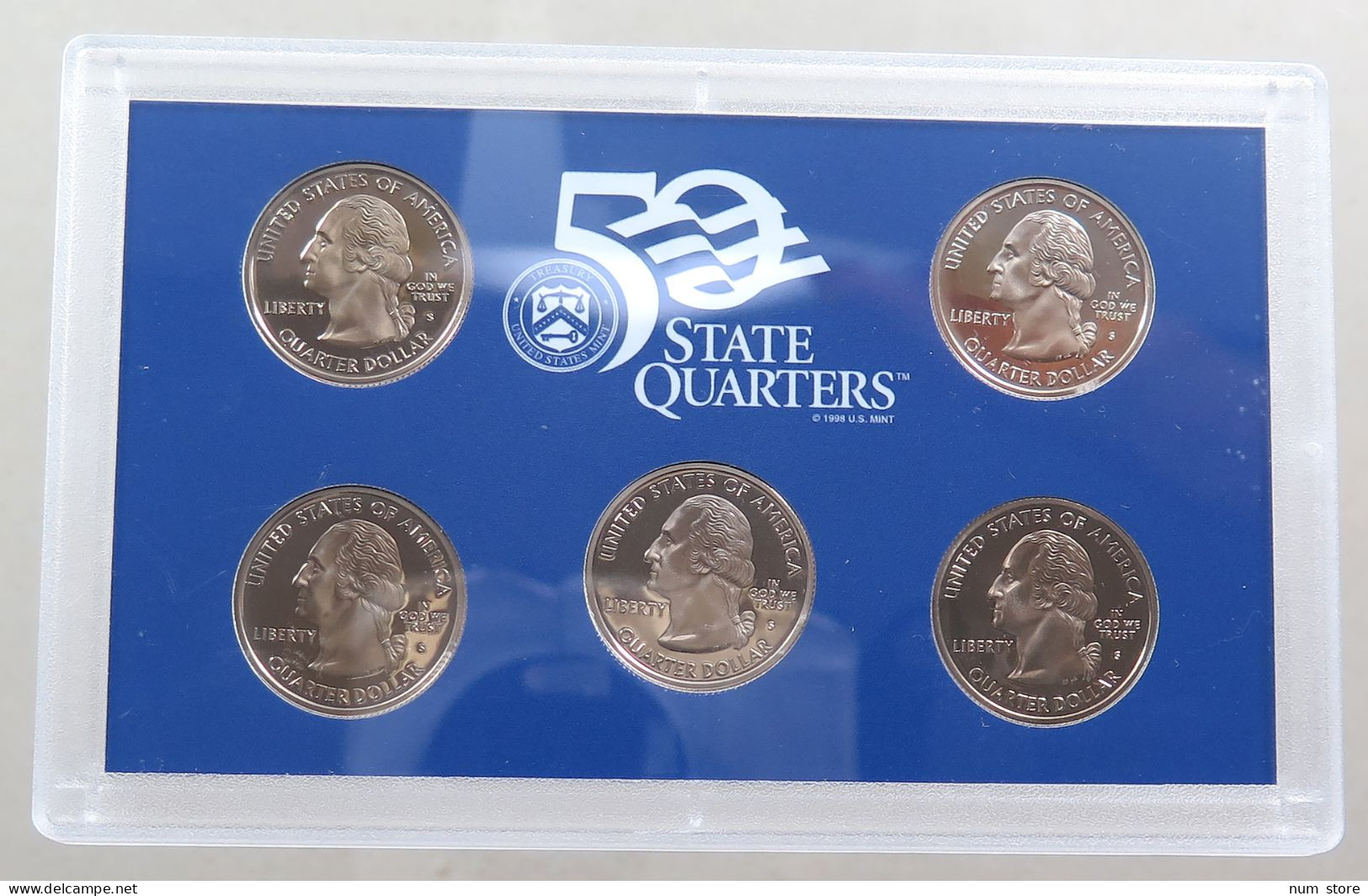UNITED STATES OF AMERICA SET 2001 S QUARTERS #bs01 0043 - Mint Sets