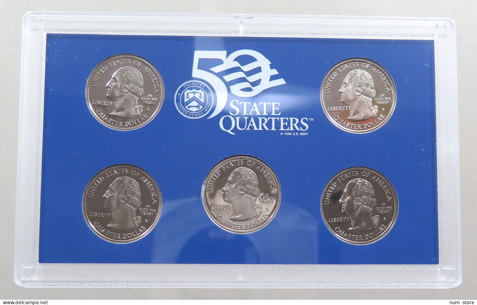 UNITED STATES OF AMERICA SET 2000 S QUARTERS #bs01 0041 - Münzsets